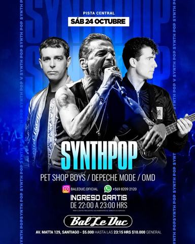 Synth Pop: Depeche Mode, Pet Shop Boys y OMD