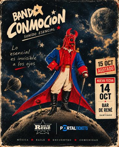 Banda Conmoción en Bar de René