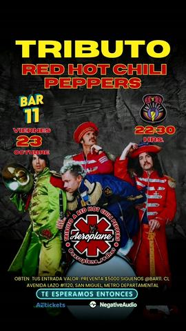 Tributo Red Hot Chili Peppers - Aeroplane