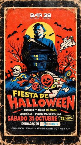 Fiesta Halloween en Bar 38