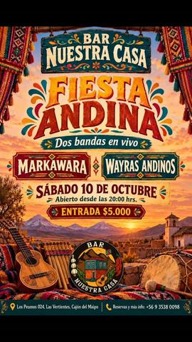 Andean Party with Wayras Andinos and Marka Wara