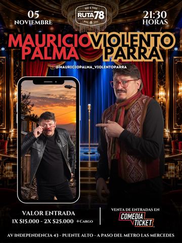 Show Mauricio Palma y Violento Parra