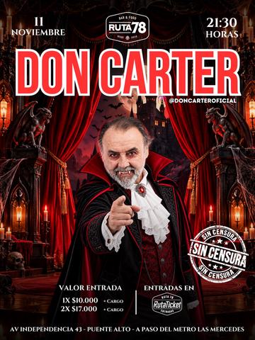 Don Carter en Ruta 78