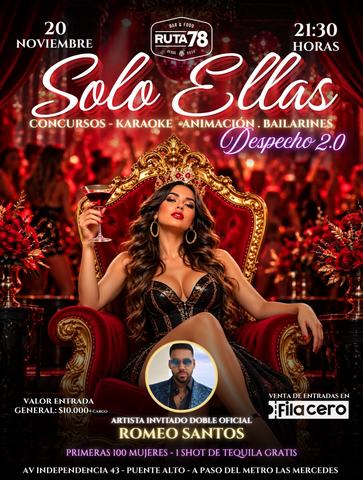 Solo Ellas - Despecho 2.0 con Romeo Santos