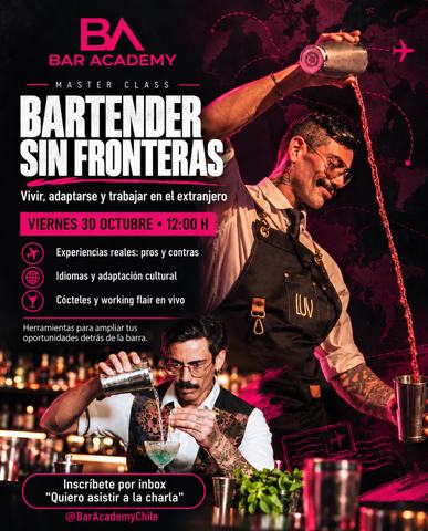 Master Class Bartender Sin Fronteras