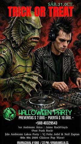 Halloween Party en Bar Amelia