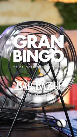Gran Bingo en Bar Bazul