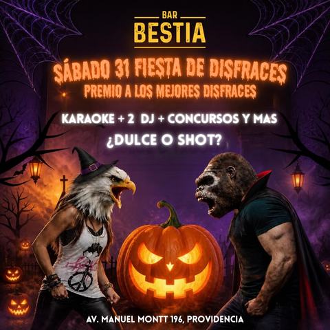 Fiesta de Disfraces Bar Bestia