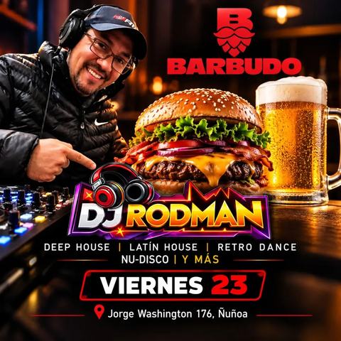 DJ Rodman at Barbudo Beer Garden