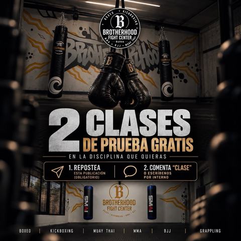 2 Clases Gratis de Prueba