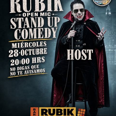Open Mic Stand Up Comedy en Bar Rubik