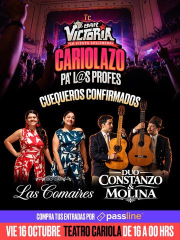 Cariolazo: Las Comaires y Dúo Constanzo