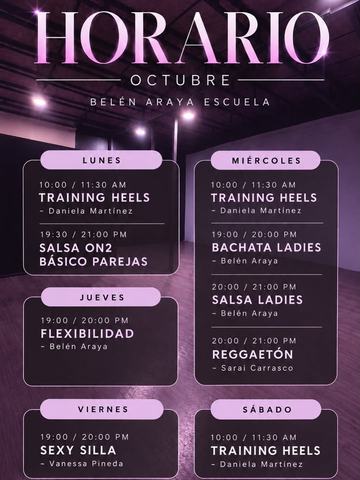 Salsa On2 Básico Parejas Lunes