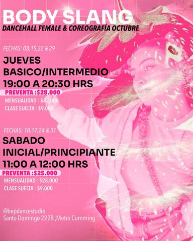 Body Slang - Dancehall Female & Coreo