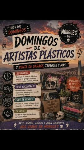 Domingos de Artistas Plásticos y Venta de Garage