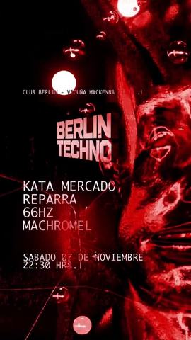Berlin Techno: Kata Mercado, Reparra y más