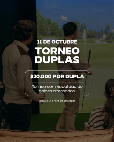 Torneo Duplas Golf Simulador