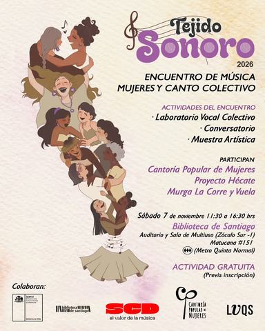 Tejido Sonoro: música y canto colectivo