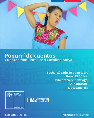 Popurrí de cuentos con Catalina Moya