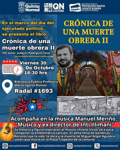 Presentación Crónica de una muerte obrera II