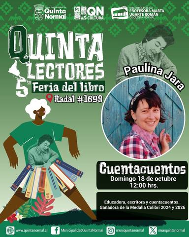 Cuentacuentos con Paulina Jara