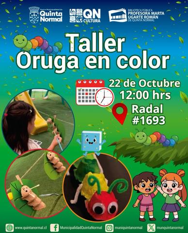 Taller Oruga en Color
