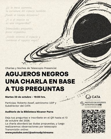 Agujeros Negros: Charla y Observación