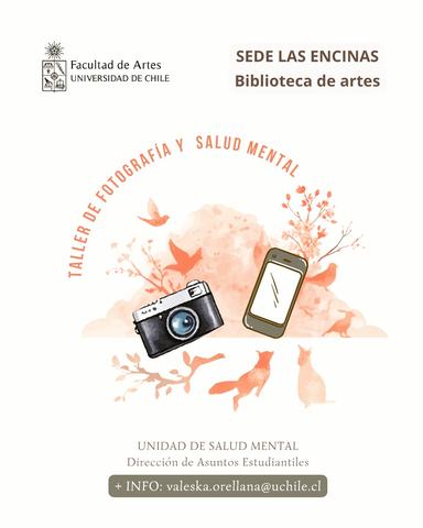 Taller Fotografía y Salud Mental