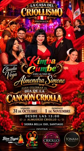 Kimba Cumbe - Día de la Canción Criolla