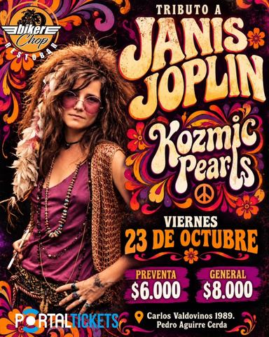 Tributo a Janis Joplin por Kozmic Pearls
