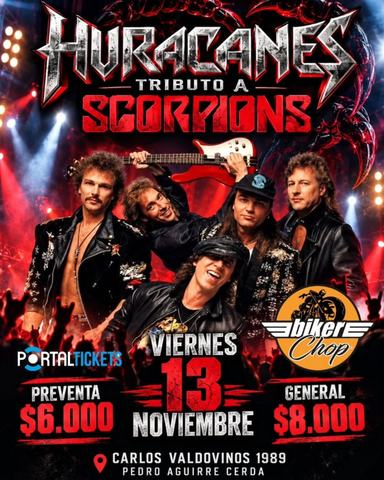 Huracanes Tribute to Scorpions