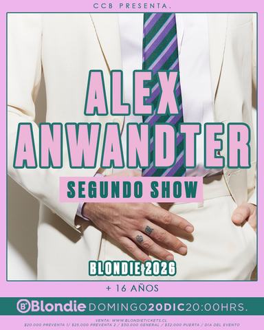 Alex Anwanter En Vivo
