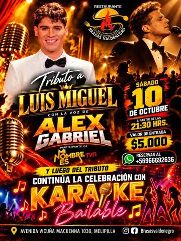 Tributo a Luis Miguel - Alex Gabriel