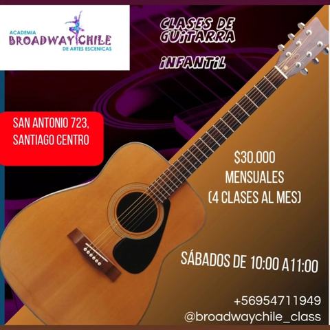 Clases de Guitarra Infantil