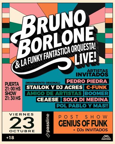 Bruno Borlone & La Funky Fantástica Orquesta Live!