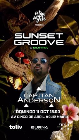 Capitán Anderson en Sunset Groove