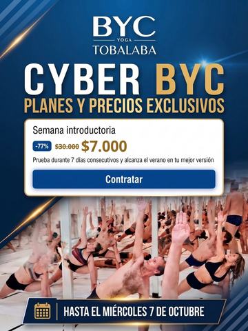 Byc Yoga Tobalaba - Semana Introductoria