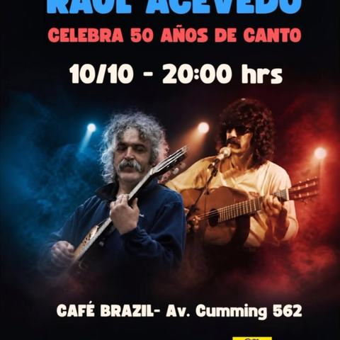 Raúl Acevedo - 50 Años de Canto