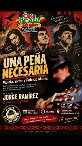 Peña Jorge Ramírez: Violeta, Víctor y Patricio