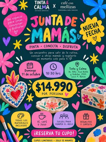 Junta de Mamás en Tinta & Calma