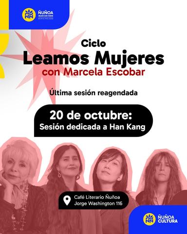 Club de Libros "Leamos Mujeres" - Sesión Han Kang