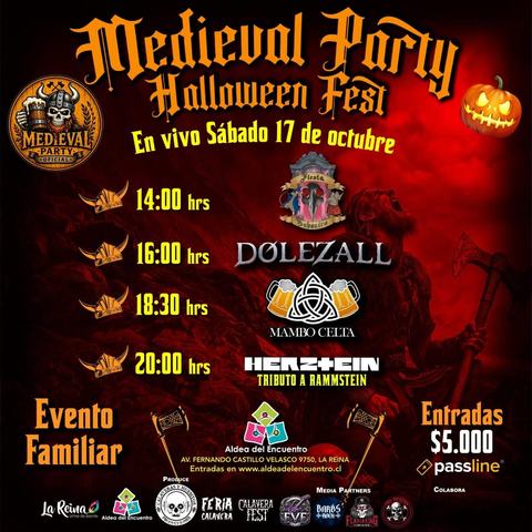 Medieval Party Halloween Fest - Domingo