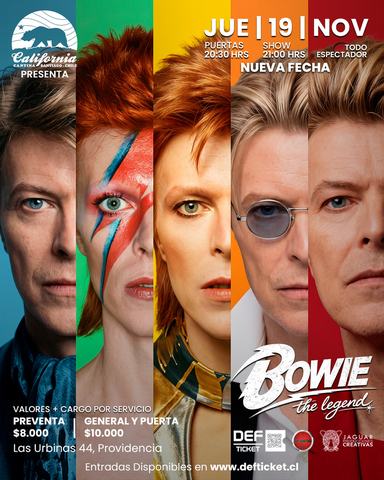 Bowie The Legend Tributo a David Bowie