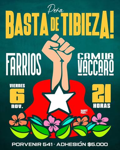 Basta de Tibieza: Farríos y Camila Vaccaro