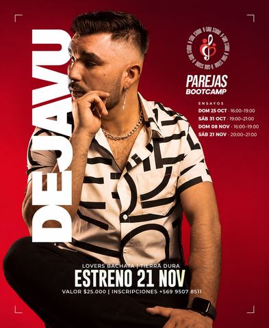Dejavu Bootcamp Bachata Parejas