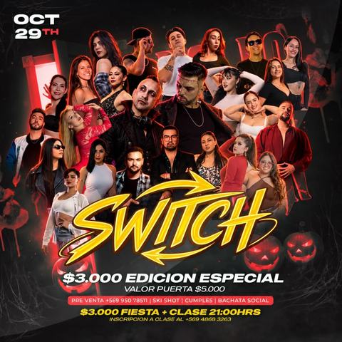 Switch Bachata Social Halloween