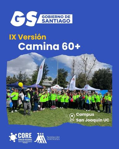 Caminata mensual octubre - IX Camina 60+