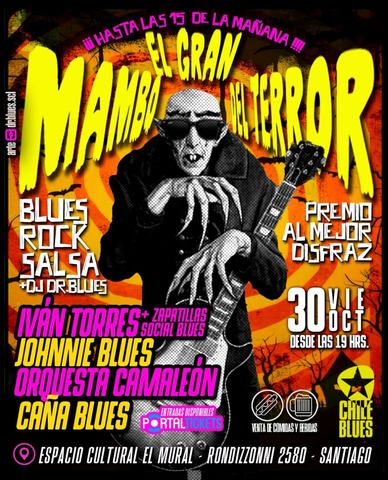 El Gran Mamba del Terror: Iván Torres, Joni Blues y Caña Blues