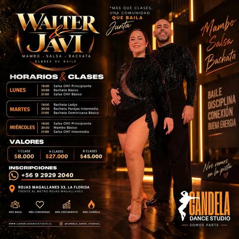 Candela dance studio chile