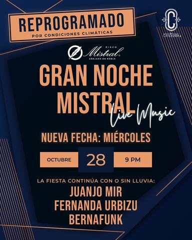 Gran Noche Mistral con Juanjo Mir